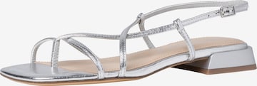 TAMARIS Strap Sandals in Silver: front