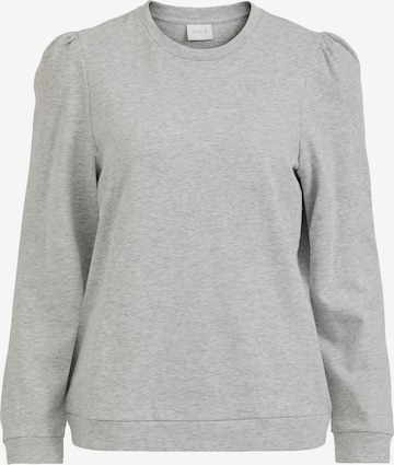 Sweat-shirt 'Rustie' VILA en gris : devant