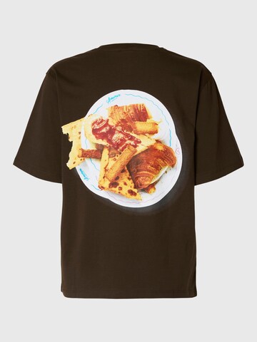 SELECTED - Camiseta 'Selected x Hotel Amour' en marrón