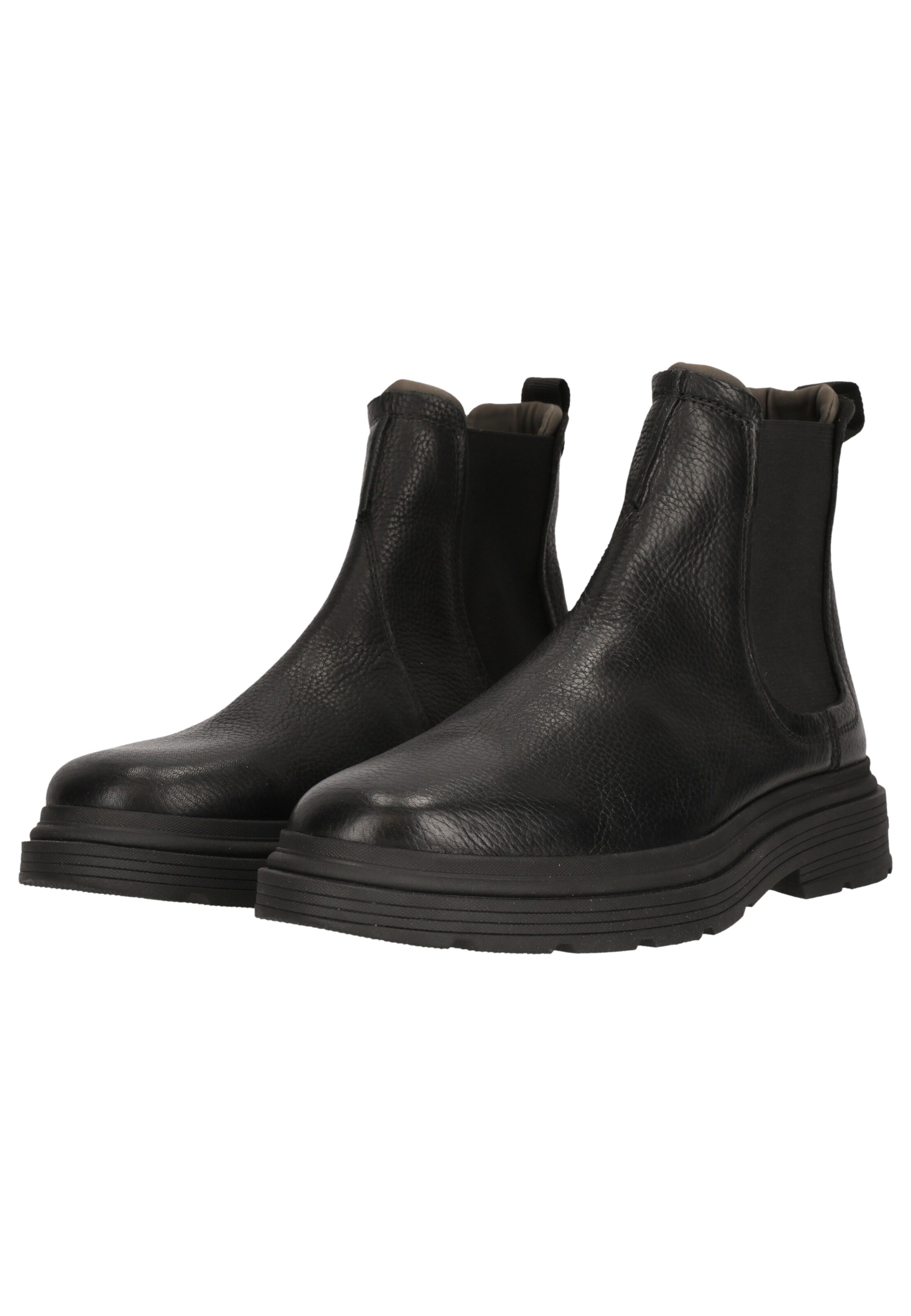 CLARKS Chelsea Boots 'Badbury Easy' in Schwarz