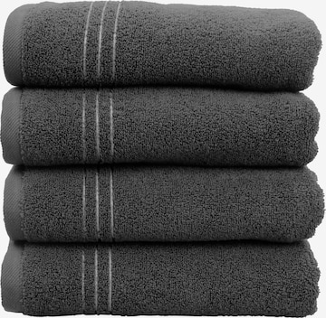 MY HOME Towel in Grey: front
