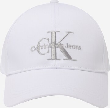 Cappello da baseball di Calvin Klein Jeans in bianco