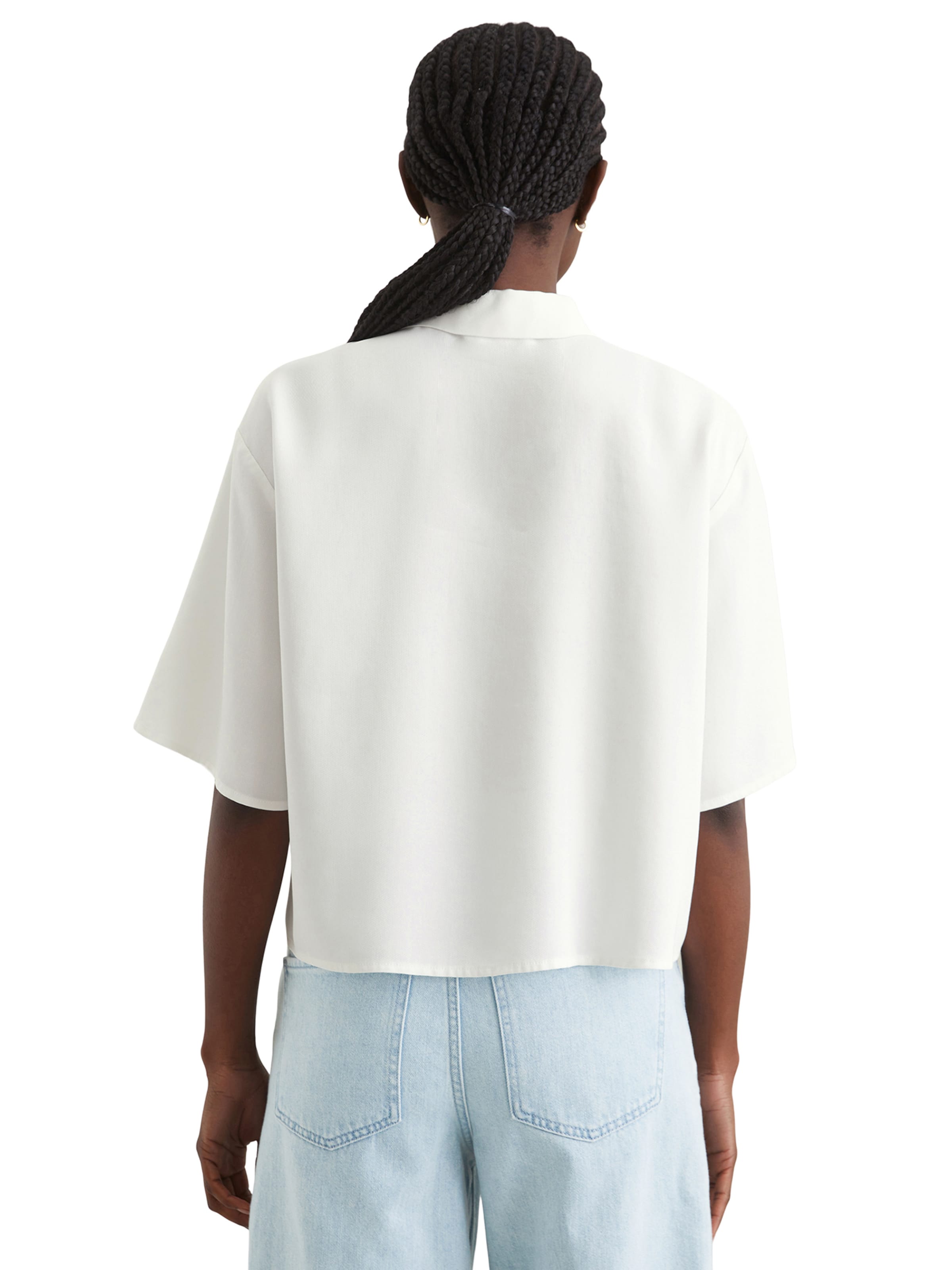 Marc O&#x27;Polo DENIM Pluus, värv valge