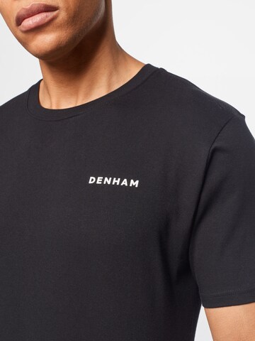 DENHAM T-Shirt 'DAVIS' in Schwarz