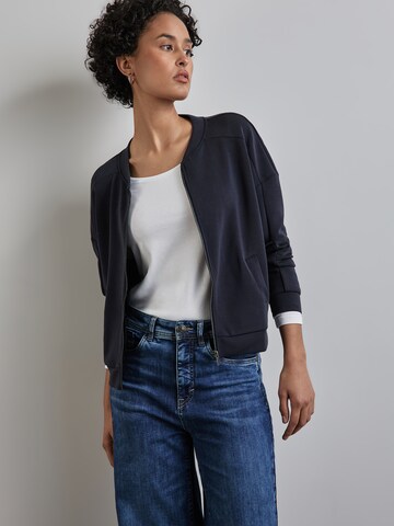 STREET ONE Strickjacke in Blau: Vorderseite
