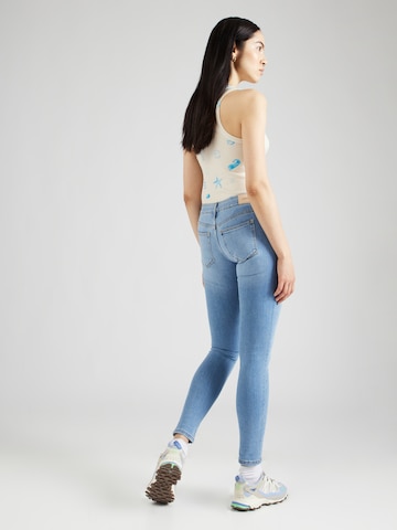 Coupe slim Jean ESPRIT en bleu