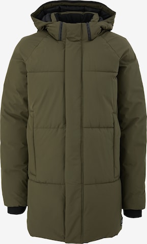 QS by s.Oliver Winter parka in Green: front