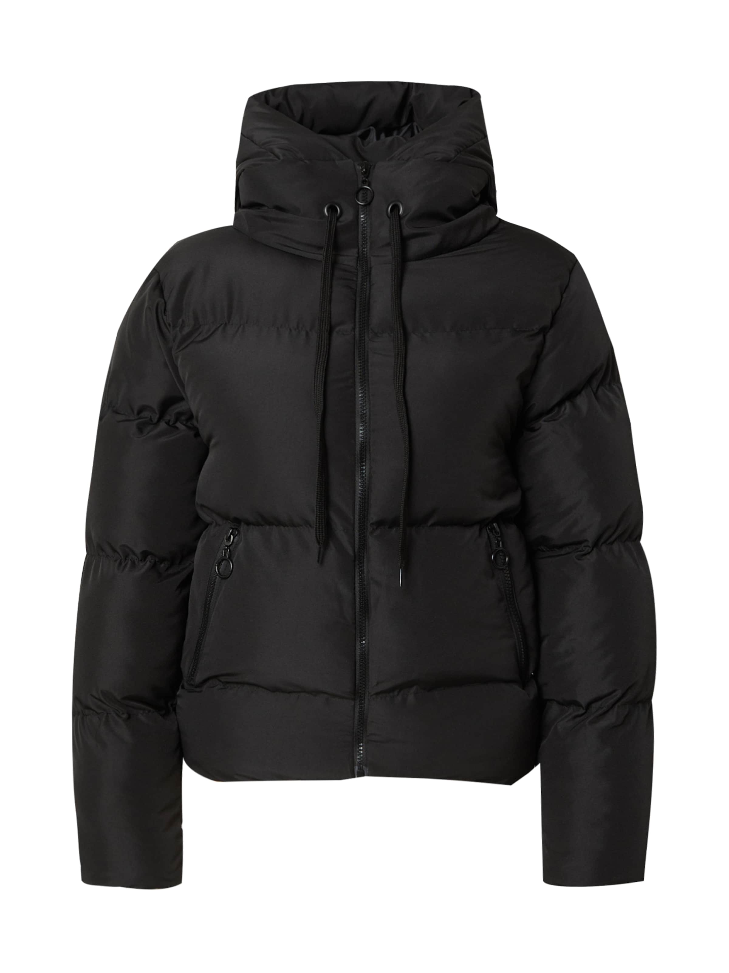 Veste d’hiver Bianco Lucci en noir : devant