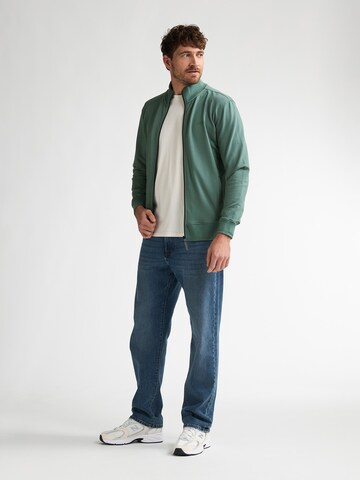 Petrol Industries Кофта на молнии в Зеленый