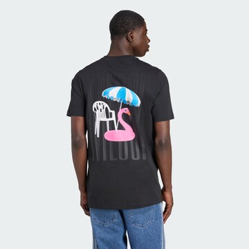 ADIDAS PERFORMANCE Performance shirt in Black: front
