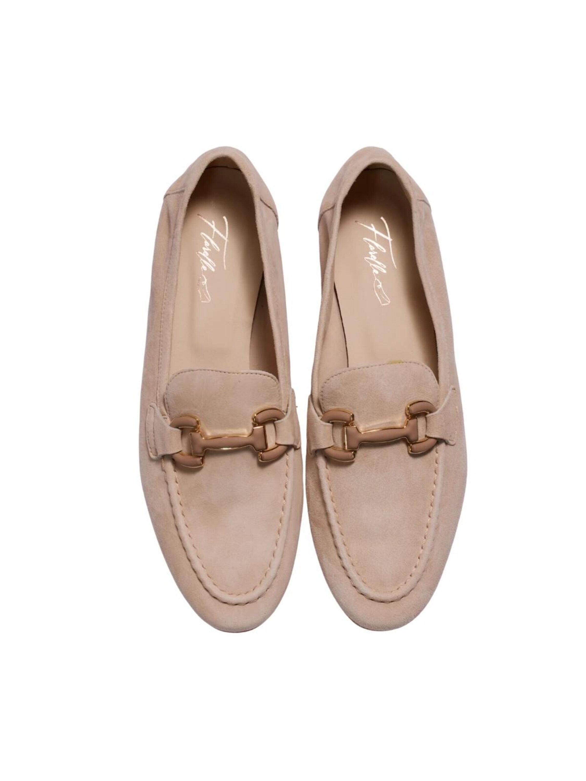 Mocassin 'Brezza' Flarelle en beige