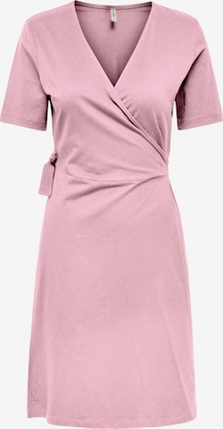 ONLY Kleid 'MAY' in Pink: predná strana