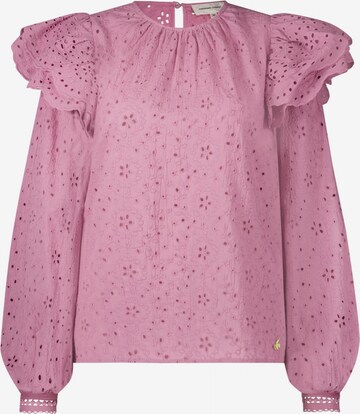 Fabienne Chapot Blouse 'Bailey' in Roze: voorkant