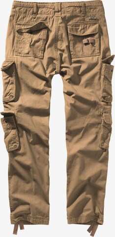 Brandit - Slimfit Pantalón cargo 'Pure' en beige