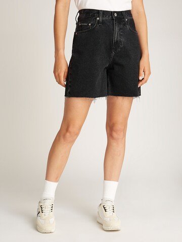 Calvin Klein Jeans Regular Jeans i svart: framsida