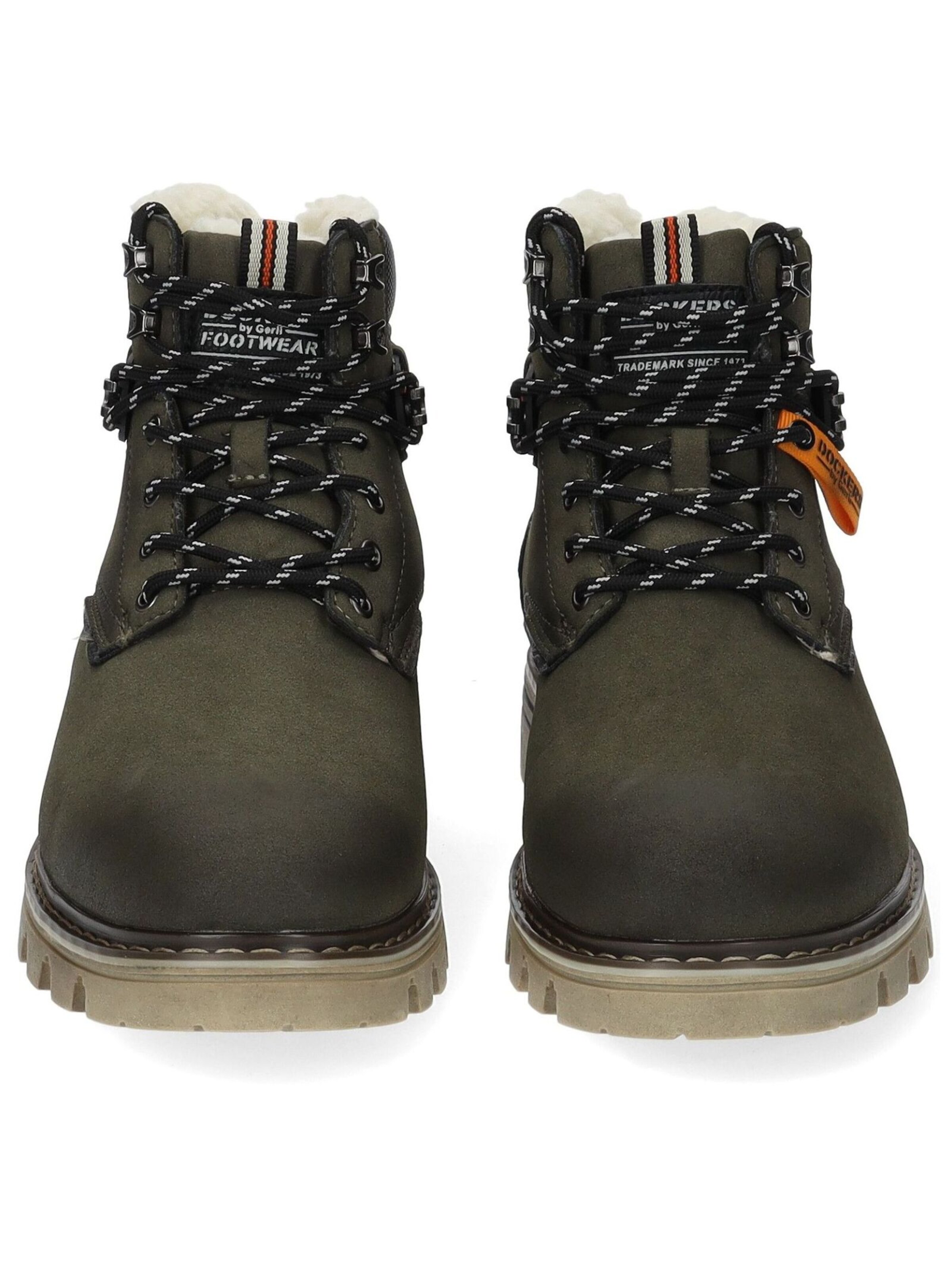 Bottines à lacets Dockers by Gerli en vert