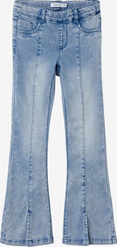 NAME IT Bootcut Jeans i blå: forside