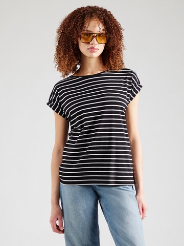 Maglietta di QS in nero: frontale