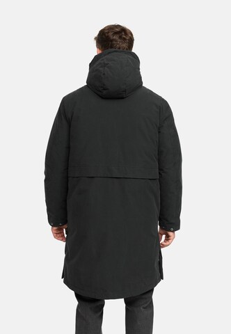 INDICODE JEANS Winter parka 'INKristof' in Black