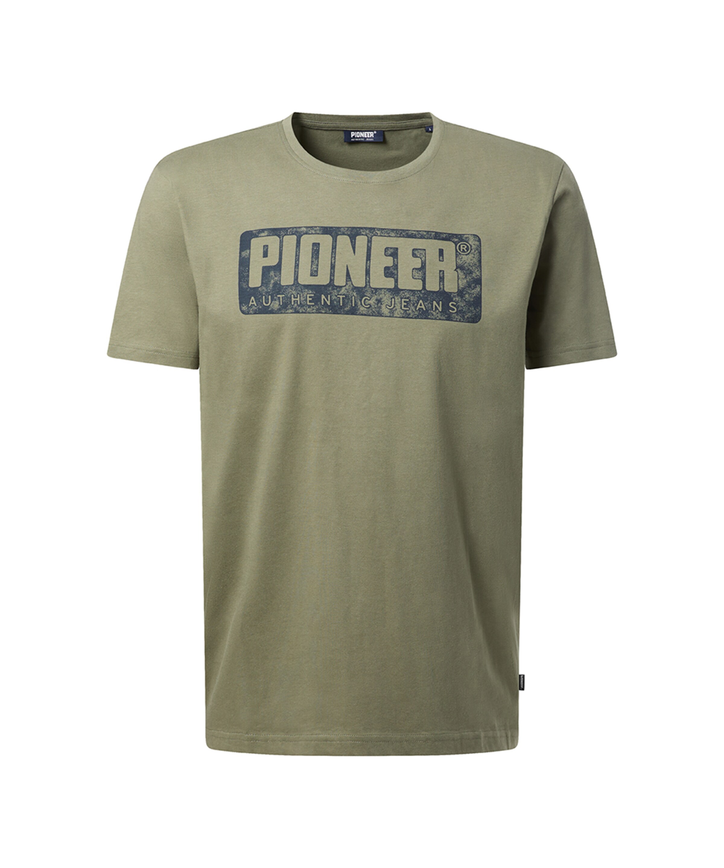Pioneer Authentic Jeans Shirt in M in Navy / Khaki, Item view