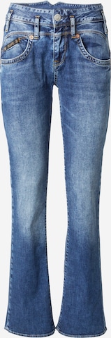 Herrlicher Boot cut Jeans 'Pearl' in Blue: front