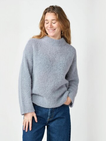 Klitmøller Collective Sweater ' LINDEN ' in Grey: front