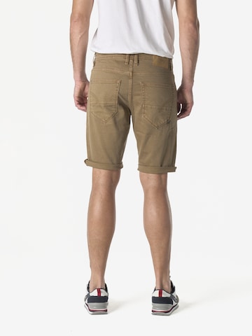 KOROSHI Slimfit Jeans i brun