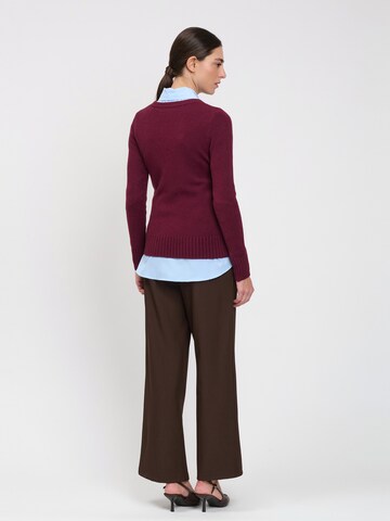 Influencer Sweater in Purple