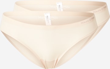 smėlio Marc O'Polo Moteriškos kelnaitės 'Second Skin': priekis