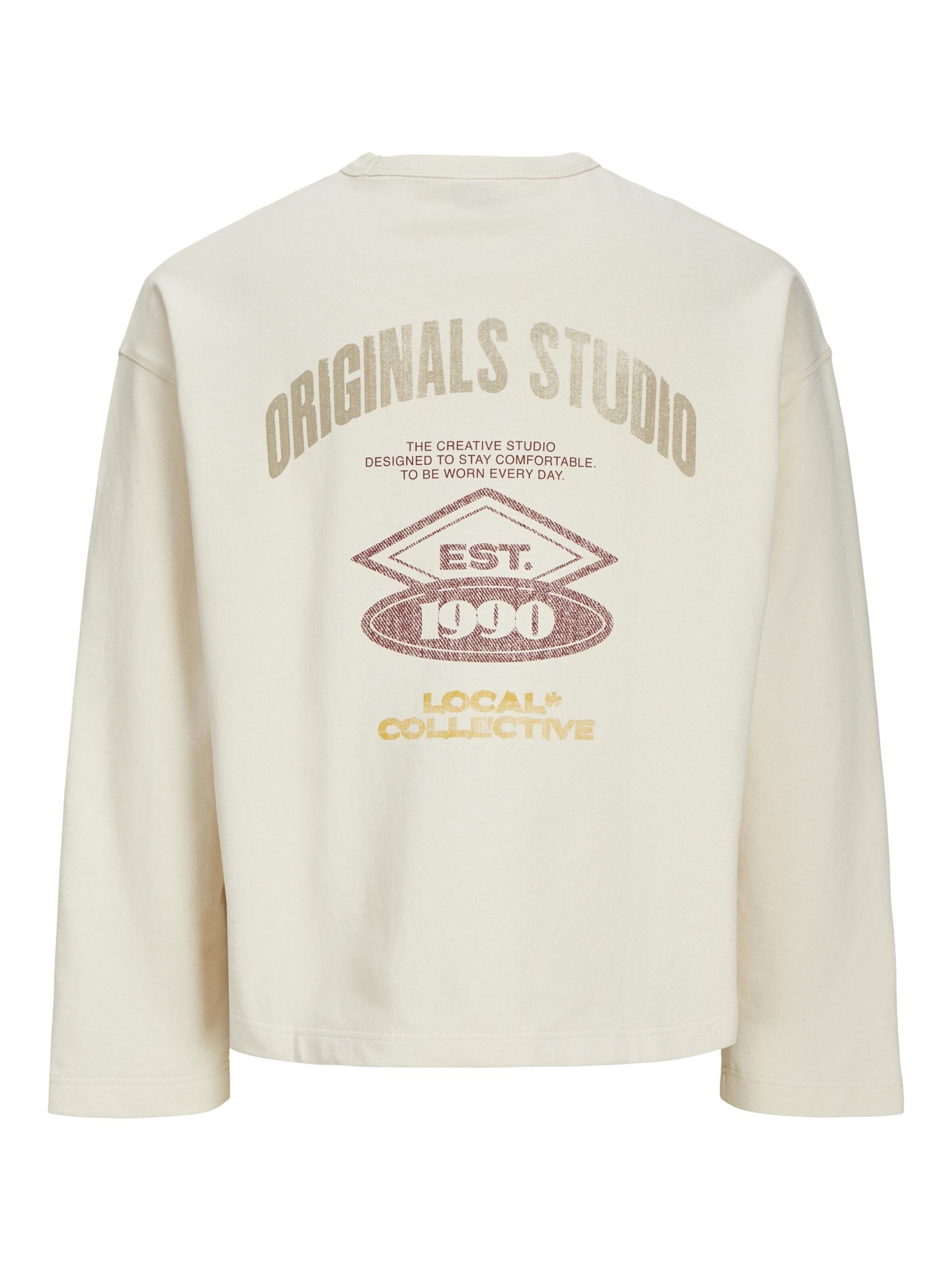 JACK & JONES Sweatshirt 'JORRetiro' in Weiß