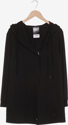 SAMOON Sweatshirt & Zip-Up Hoodie in XXL in Black: front