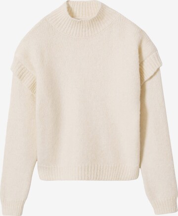 MANGO Sweater 'Mayo' in Beige: front