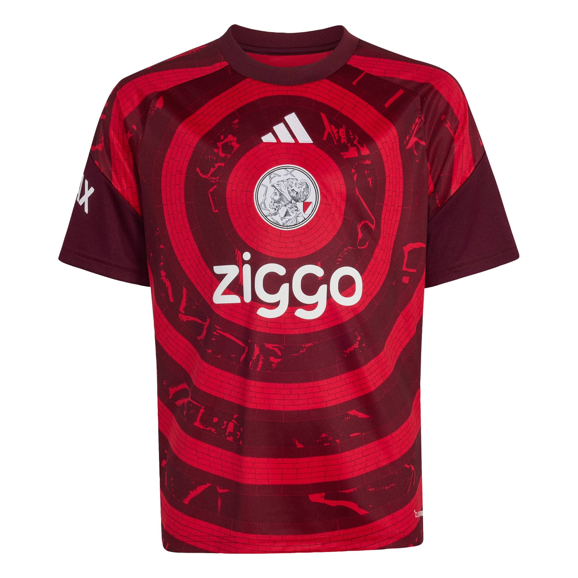 ADIDAS PERFORMANCE Funkční tričko 'Ajax 26/27' ve velikosti 128 - červená / bordó / bílá, Produkt