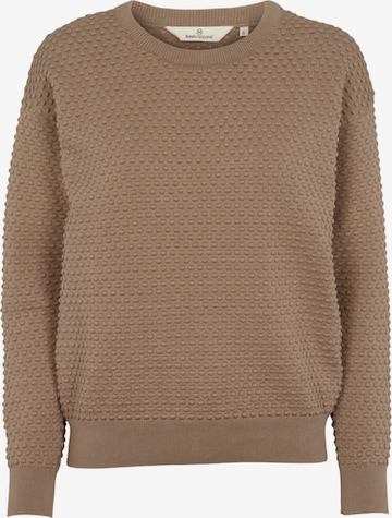 basic apparel Pullover 'Vicca' in Braun: predná strana