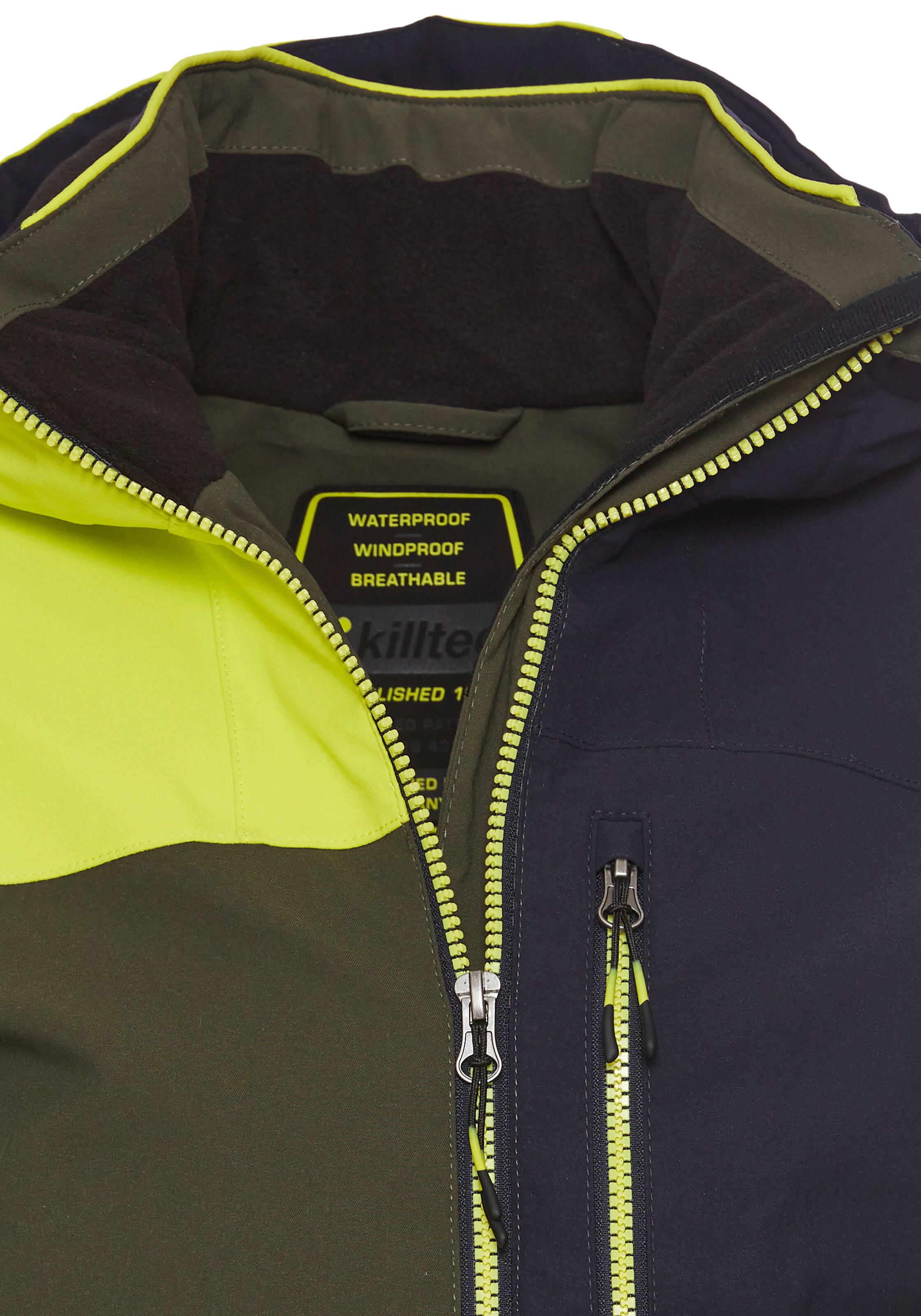 KILLTEC Outdoorjacke in Grün