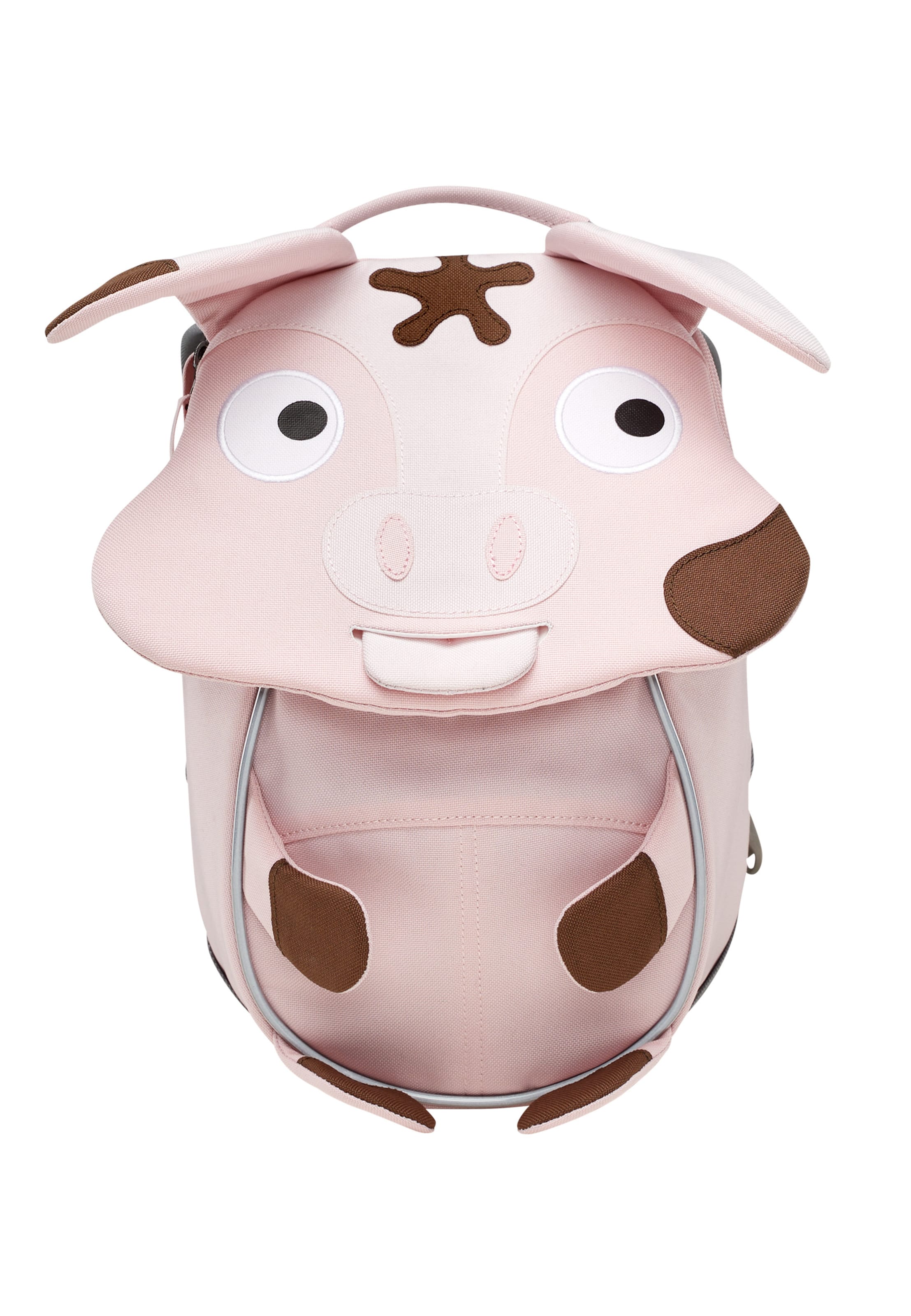 Zaino 'Kleiner Freund Tonie' di Affenzahn in rosa: frontale