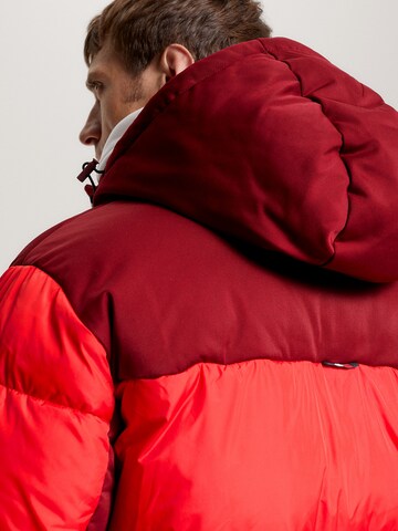 TOMMY HILFIGER Winter Jacket 'New York' in Red