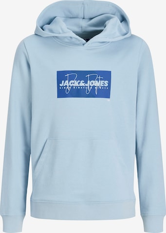Jack & Jones Junior Sweatshirt in Blau: Vorderseite