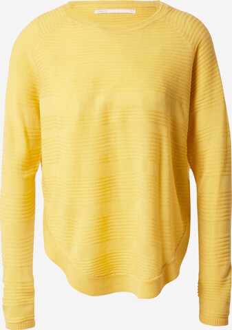 Pull-over 'CAVIAR' ONLY en jaune : devant