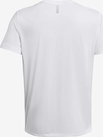 UNDER ARMOUR Functioneel shirt 'Launch' in Wit