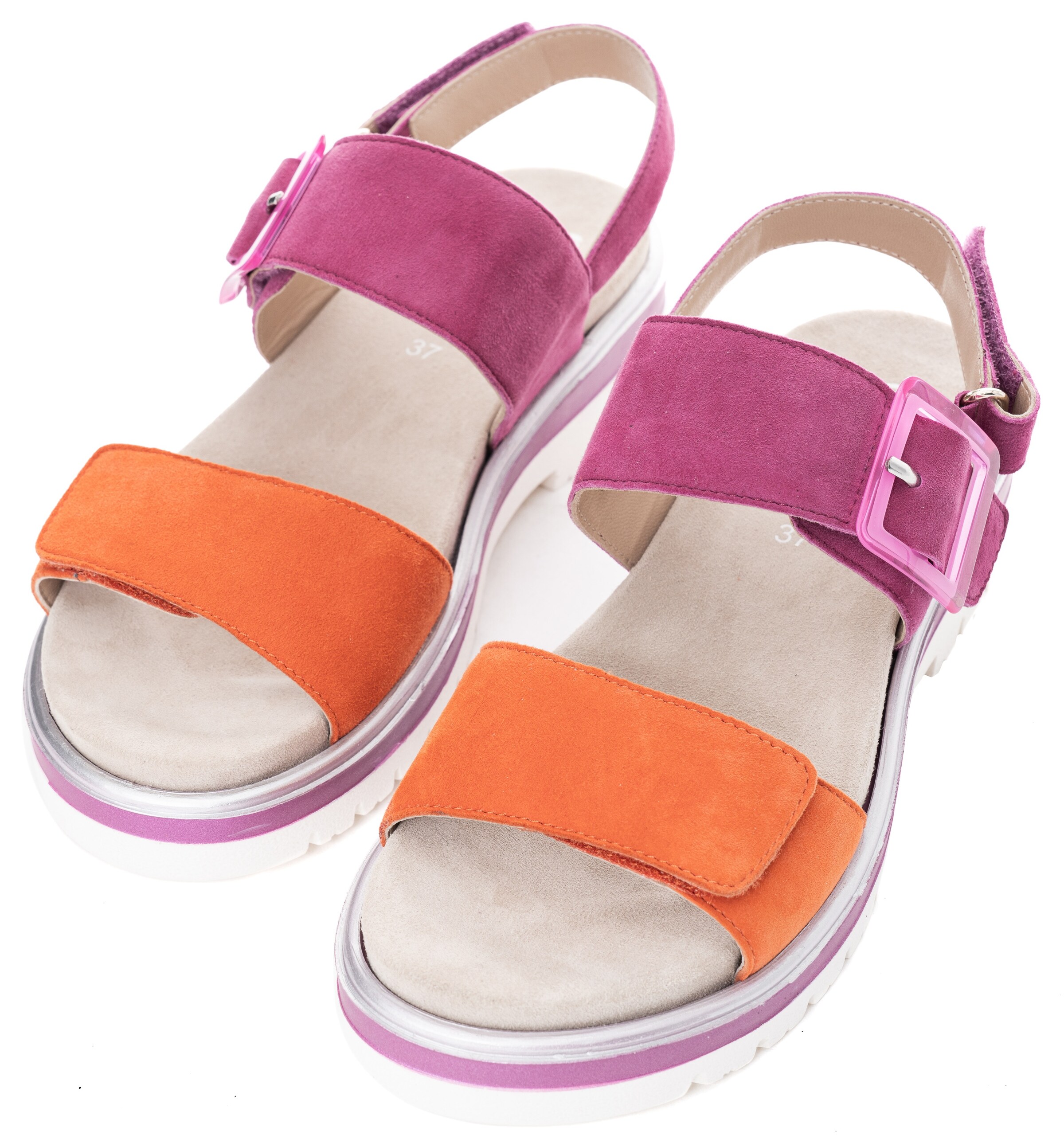 ARA Strap Sandals in Pink
