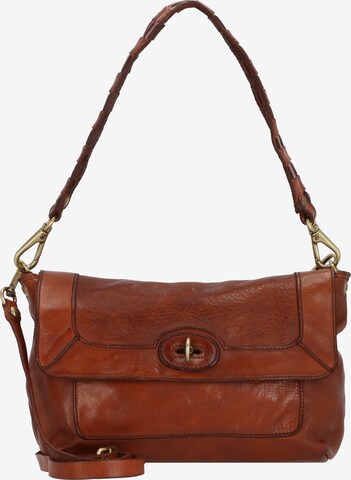 Campomaggi Shoulder Bag in Brown: front