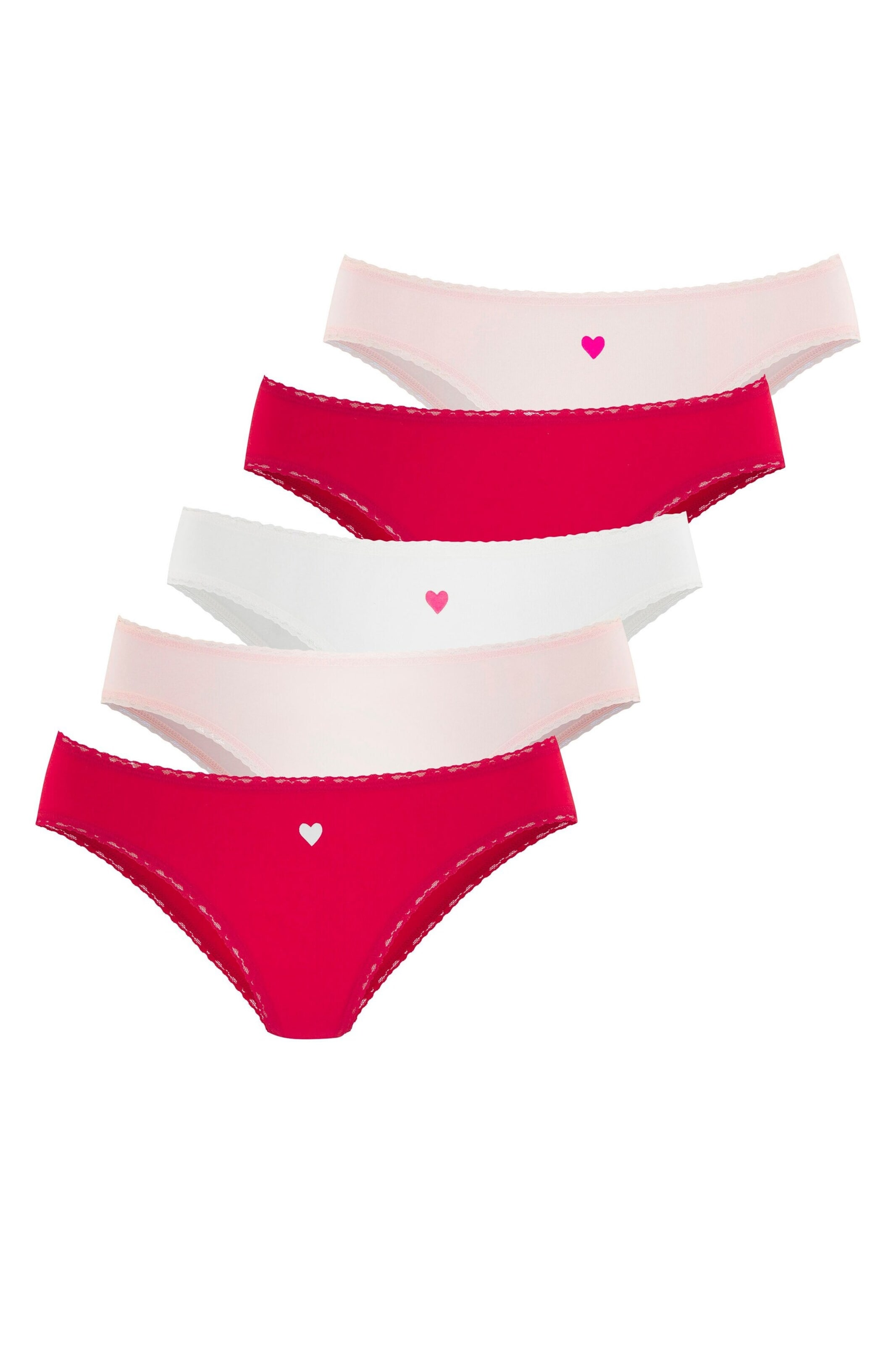 rozā LASCANA Biksītes 'Jazz': no priekšpuses