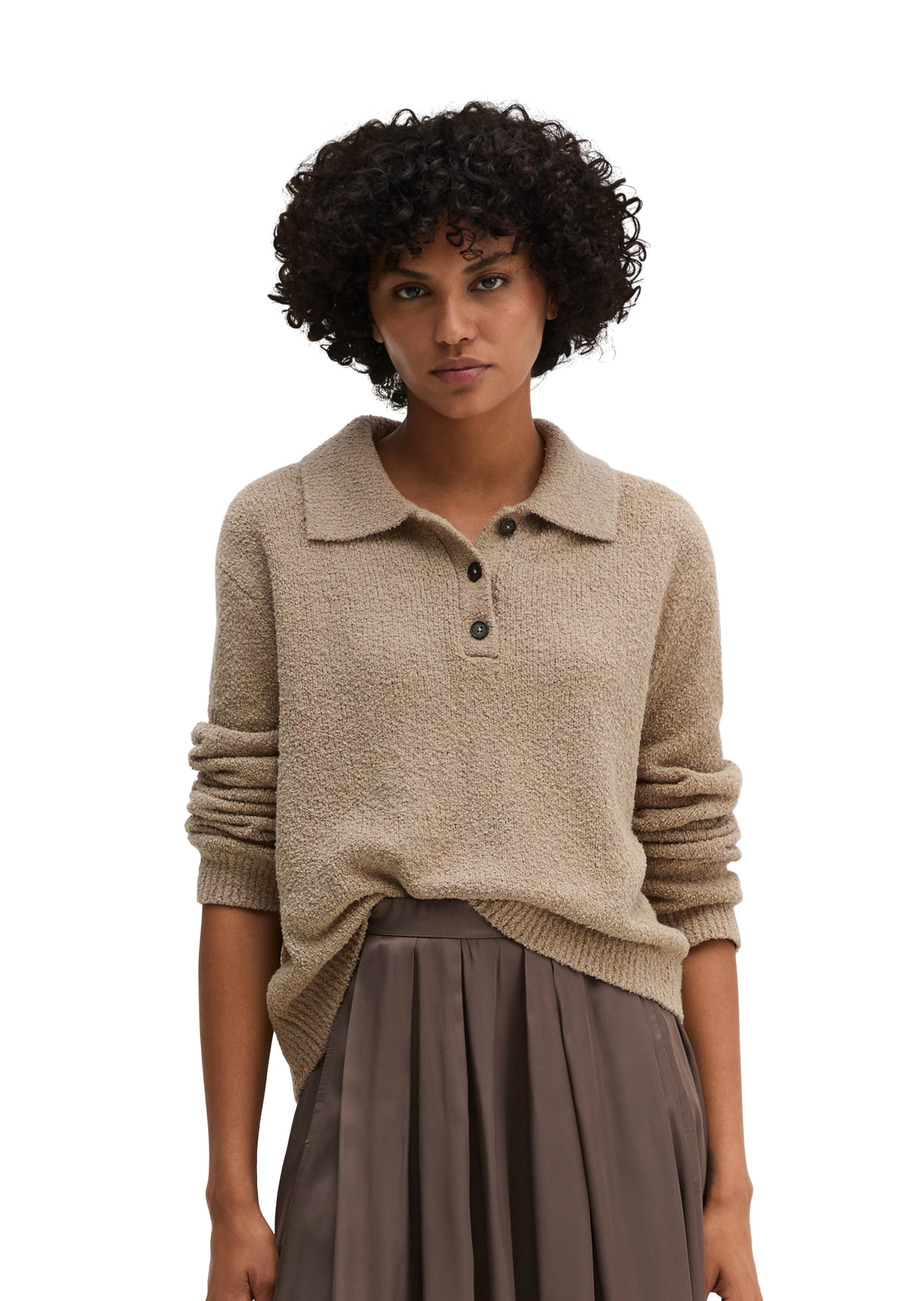 Marc O'Polo Pullover in Beige: Vorderseite