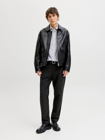 JACK & JONES Normalny krój Chinosy 'JPSTollie Connor' w kolorze czarny
