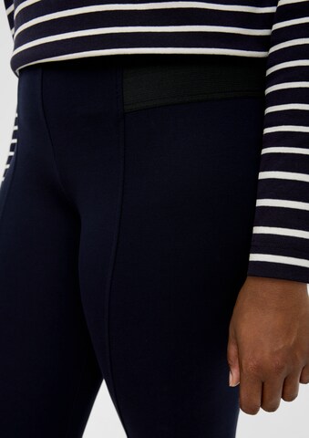 TRIANGLE Skinny Leggings in Blau