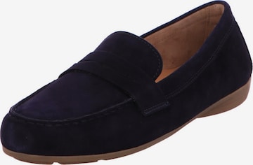 GABOR Classic Flats in Blue: front