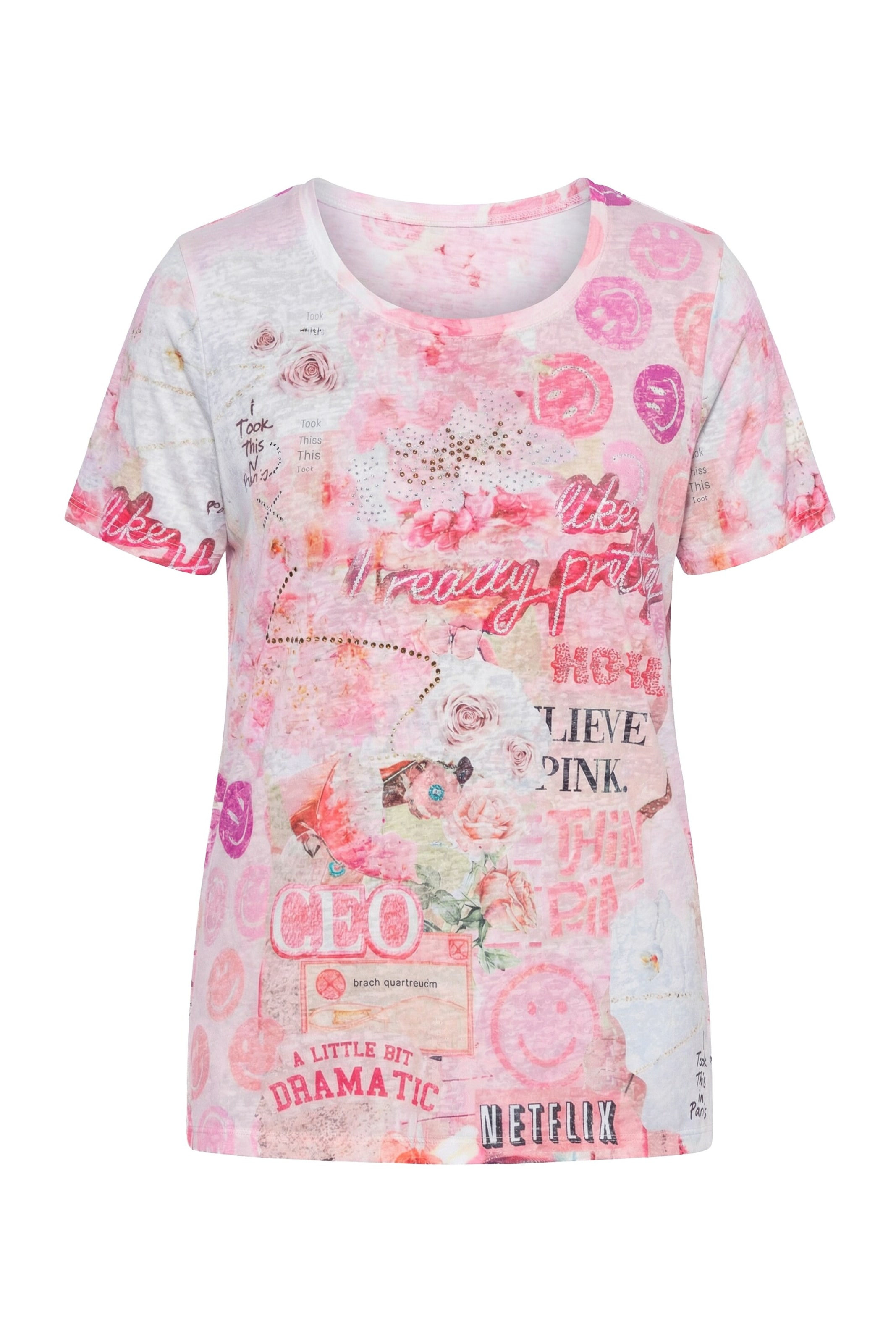 Angel of Style Shirt in Pink: front