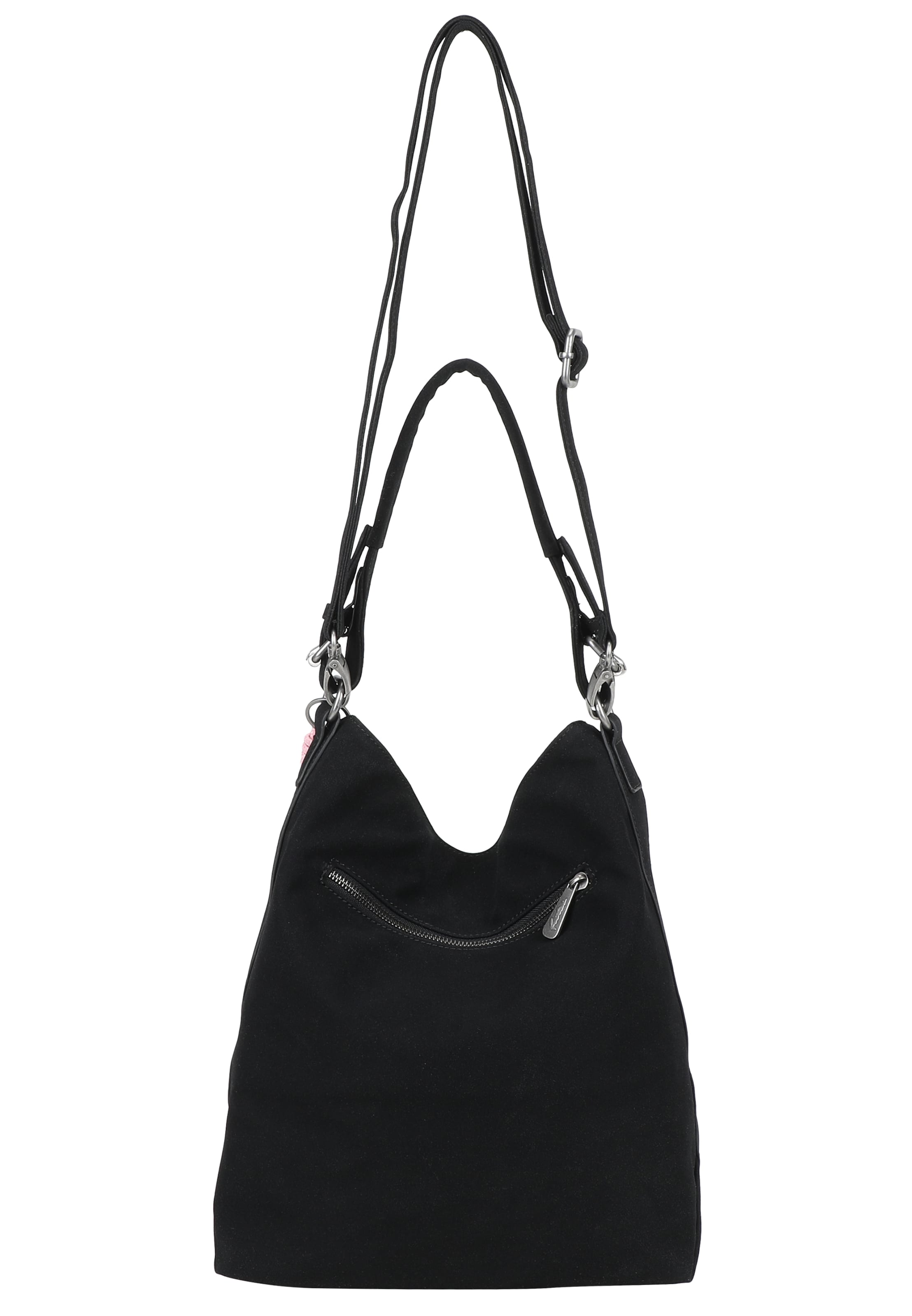 Fritzi aus Preußen Schoudertas 'Bitzi01 Suede' in Zwart