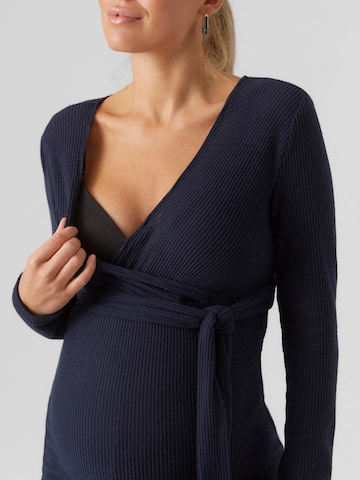 MAMALICIOUS Blouse 'Annette Tess' in Blue
